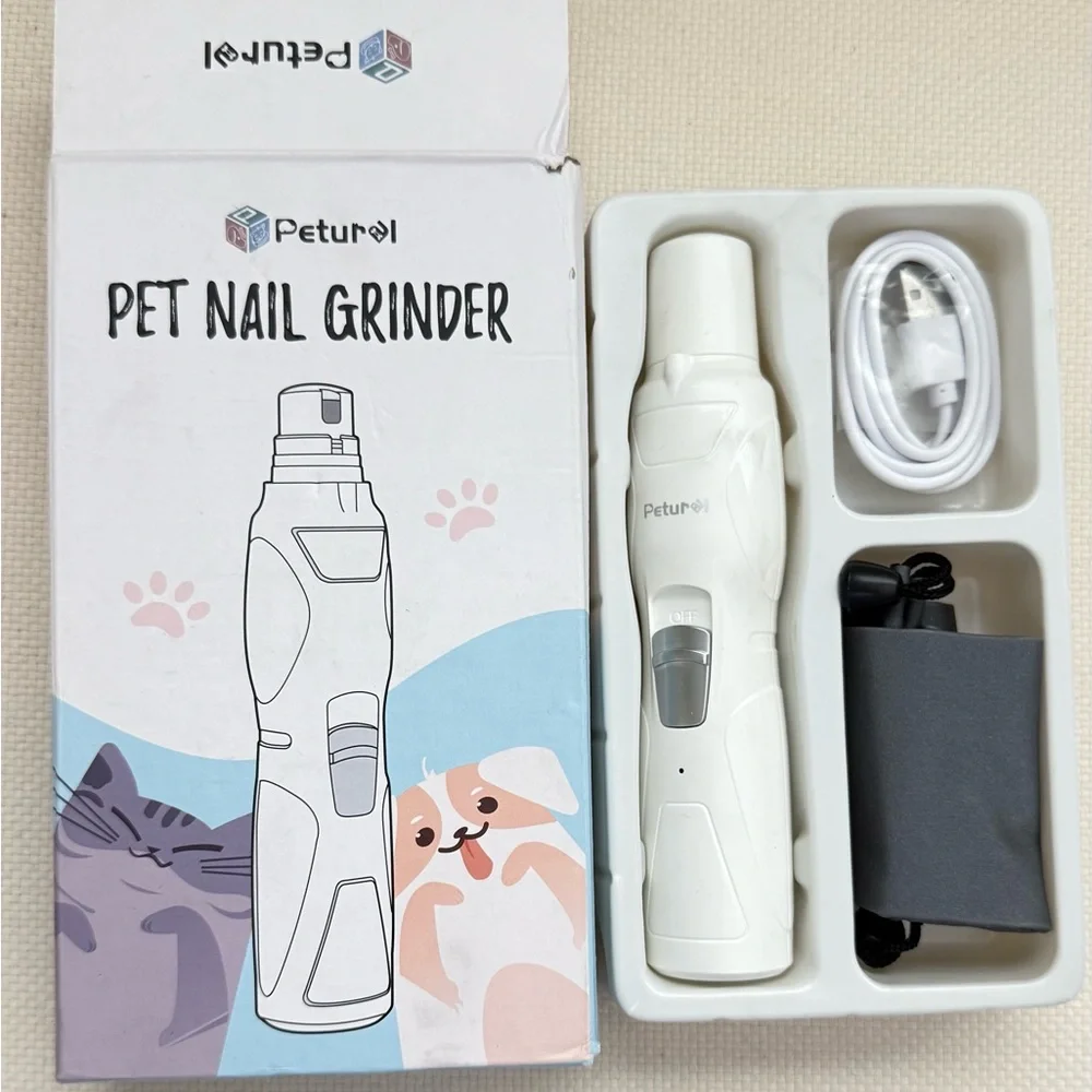 White Pet Nail Grinder